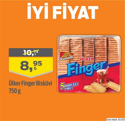 Ülker Finger Bisküvi 750 g image