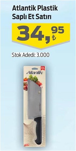 Atlantik Plastik Saplı Et Satırı image