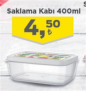 Titiz Saklama Kabı 400 ml image