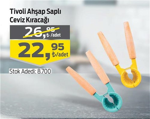 Tivoli Ahşap Saplı Ceviz Kıracağı image