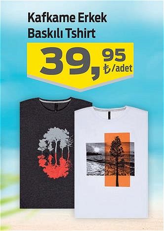 Kafkame Erkek Baskılı Tshirt image