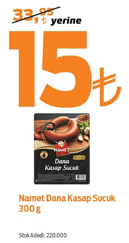 Namet Dana Kasap Sucuk 300 g image