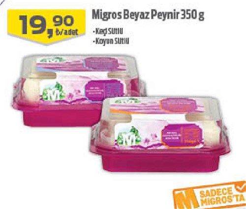 Migros Beyaz Peynir 350 g image