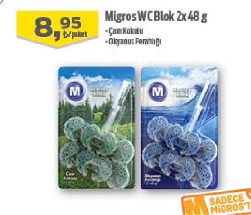 Migros Wc Blok 2x48 g image