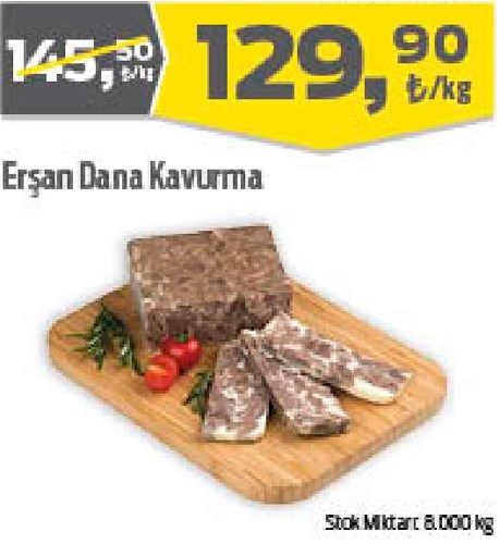 Erşan Dana Kavurma Kg image