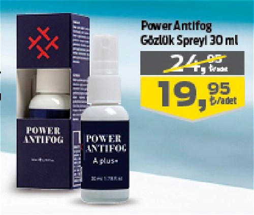 Power Antifog Gözlük Spreyi 30 ml image