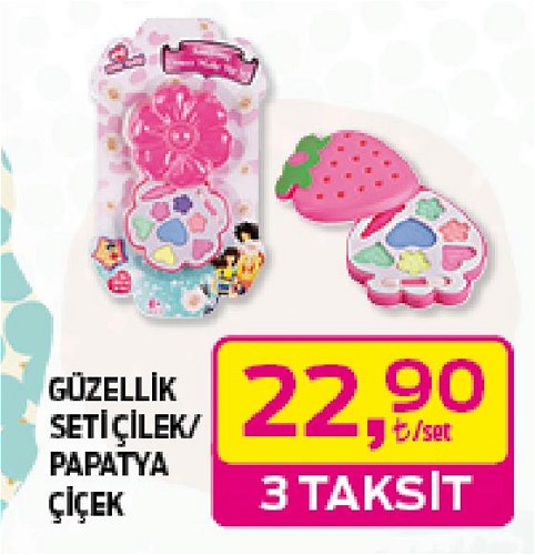 Güzellik Seti Çilek/Papatya Çiçek image