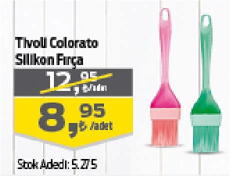 Tivoli Colorato Silikon Fırça image