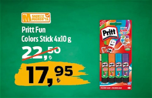 Pritt Fun Colors Stick 4x10 g image