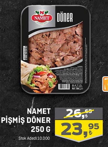 Namet Pişmiş Döner 250 G image