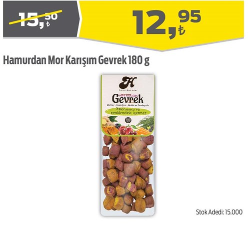 Hamurdan Mor Karışım Gevrek 180 g image