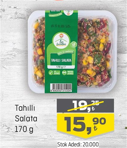 Migros Ev Lezzetleri Tahıllı Salata 170 g image