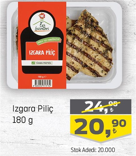 Migros Ev Lezzetleri Izgara Piliç 180 g image