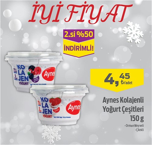 Aynes Kolajenli Yoğurt Çeşitleri 150 g image