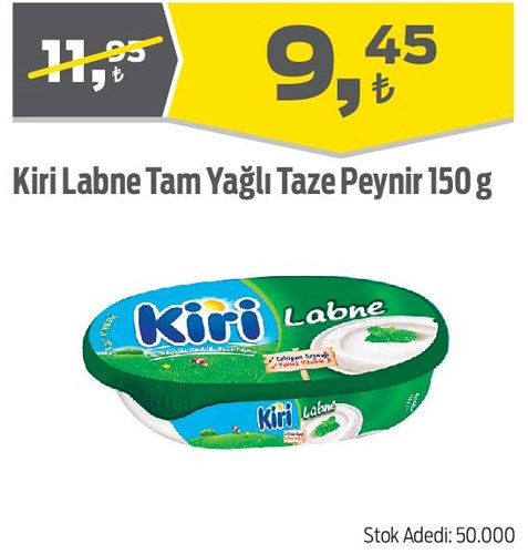 Kiri Labne Tam Yağlı Taze Peynir 150 g image