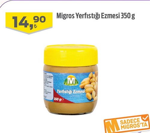 Migros Yerfıstığı Ezmesi 350 g image