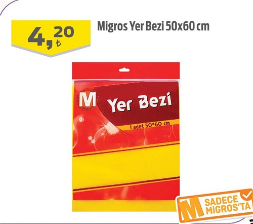 Migros Yer Bezi 50x60 cm image