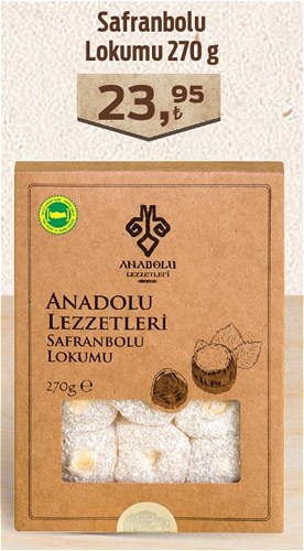 Anadolu Lezzetleri Safranbolu Lokumu 270 g image