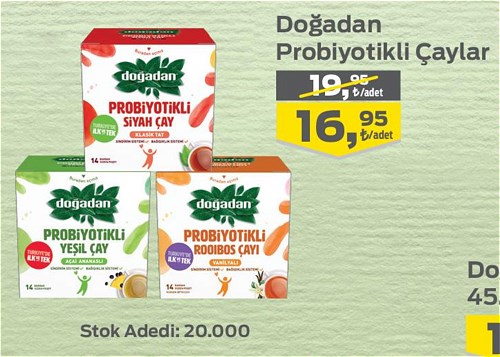 Doğadan Probiyotikli Çaylar / Adet image