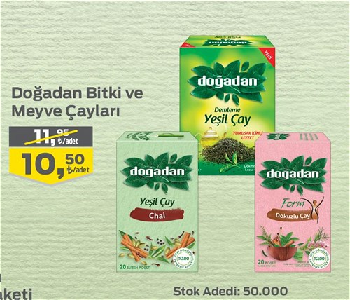 Doğadan Bitki ve Meyve Çayları image