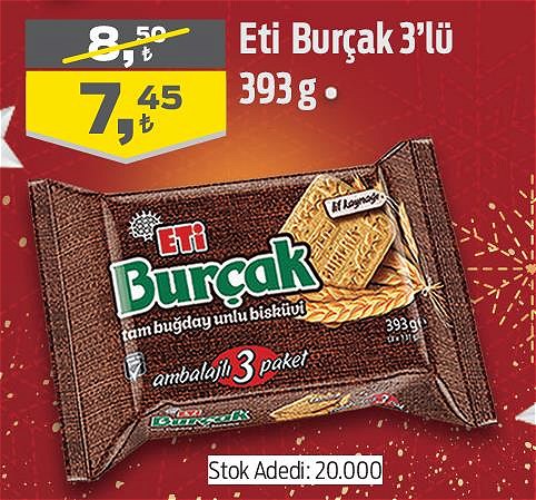 Eti Burçak 3'lü 393 g image