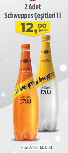 2 Adet Schweppes Çeşitleri 1 l image