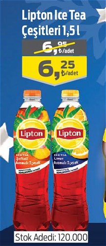 Lipton Ice Tea Çeşitleri 1,5 l image