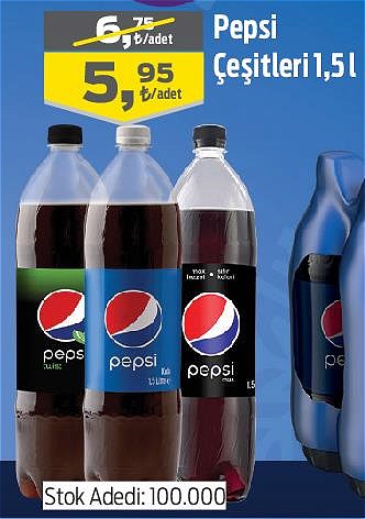 Pepsi Çeşitleri 1,5 l image