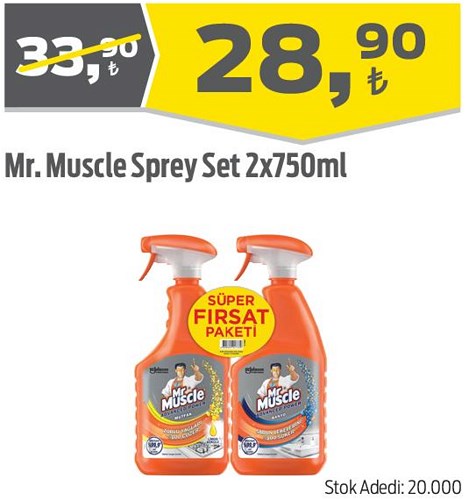 Mr.Muscle Sprey Set 2x750 ml image