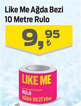 Like Me Ağda Bezi 10 Metre Rulo image