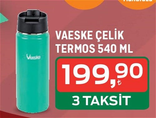 Vaeske Çelik Termos 540 ml image