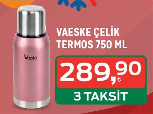 Vaeske Çelik Termos 750 ml image