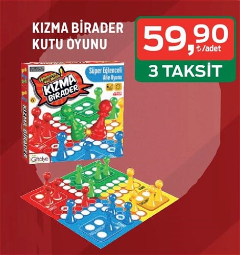 Kızma Birader Kutu Oyunu image