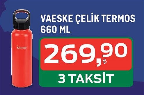 Vaeske Çelik Termos 660 ml image