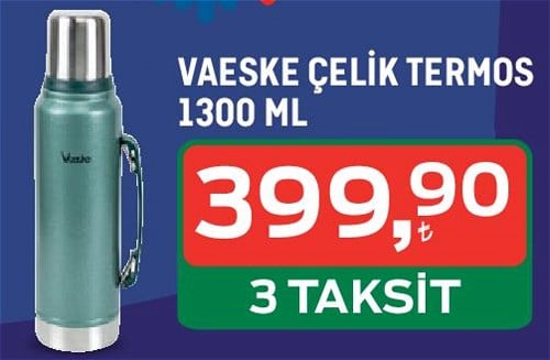 Vaeske Çelik Termos 1300 ml image