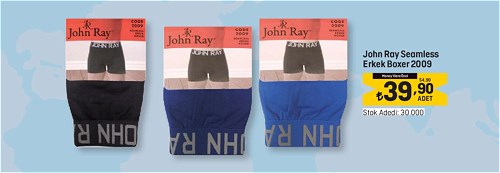 John Ray Seamless Erkek Boxer 2009 image