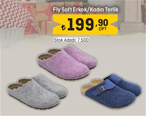 Fly Soft Erkek/Kadın Terlik image