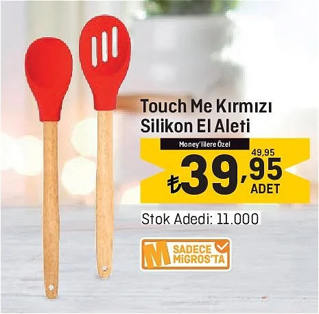 Touch Me Kırmızı Silikon El Aleti image