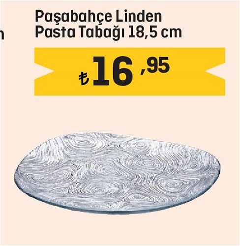 Paşabahçe Linden Pasta Tabağı 18,5 cm image