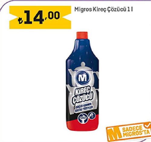 Migros Kireç Çözücü 1 l image