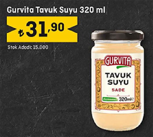 Gurvita Tavuk Suyu 320 ml image