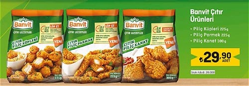 Banvit Çıtır Ürünleri 225 g / 300 g image