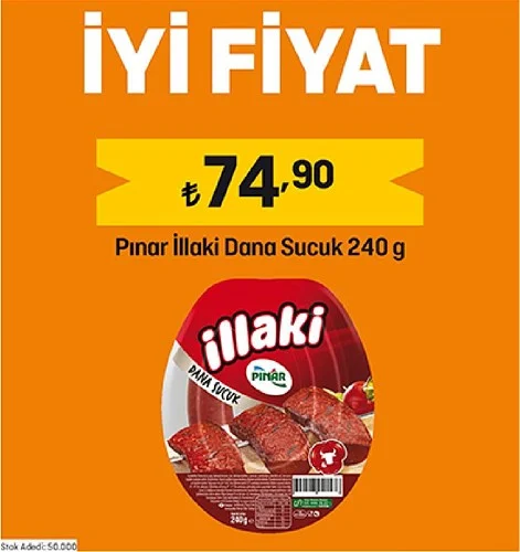 Pınar İllaki Dana Sucuk 240 g image