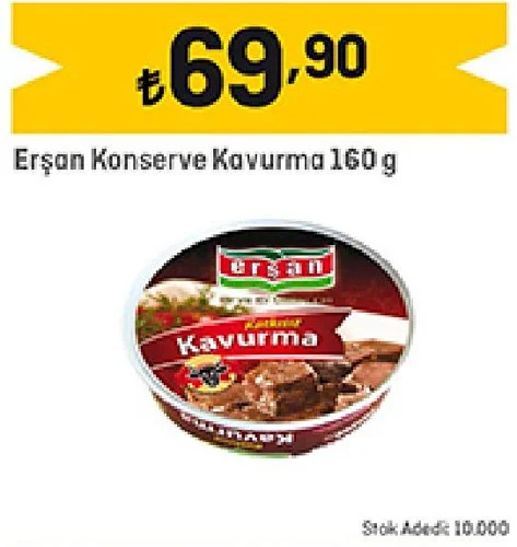 Erşan Konserve Kavurma 160 g image