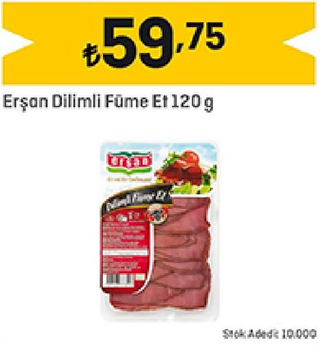 Erşan Dilimli Füme Et 120 g image