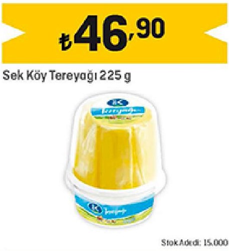 Sek Köy Tereyağı 225 g image