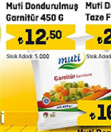 Muti Dondurulmuş Garnitür 450 G image