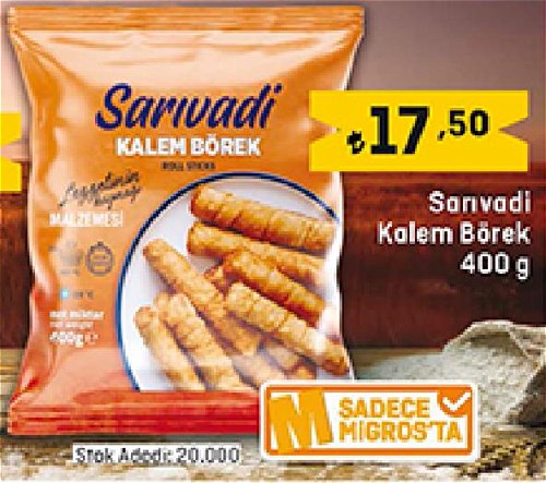 Sarıvadi Kalem Börek 400 g image