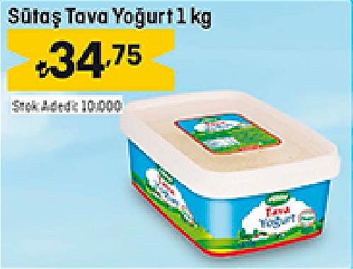 Sütaş Tava Yoğurt 1 kg image