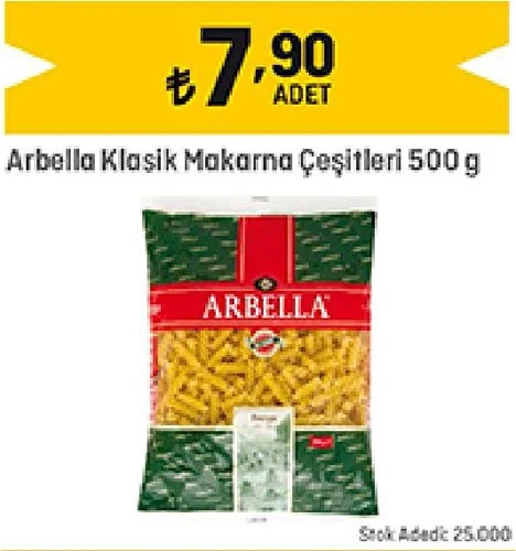 Arbella Klasik Makarna Çeşitleri 500 g image